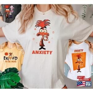 Inside Out 2 Tshirts Family Matching Anxiety Tees Unisex
